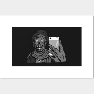 Zombie Selfie Posters and Art